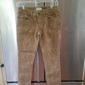 Free People Textured Pant Size 27